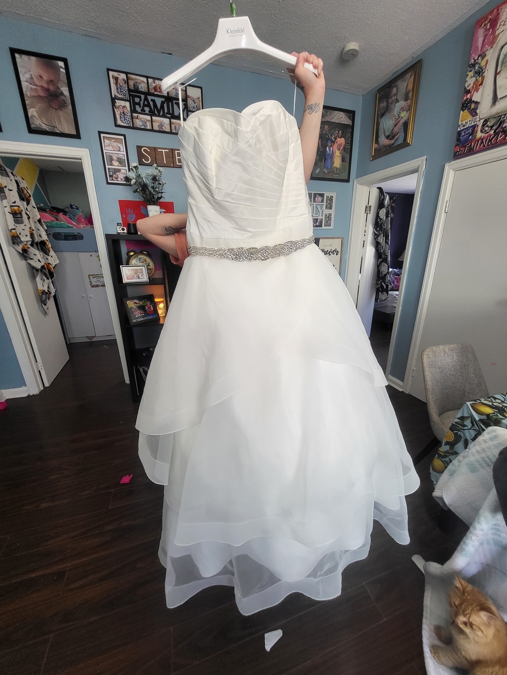 Paloma Blanca Ivory Wedding Dress